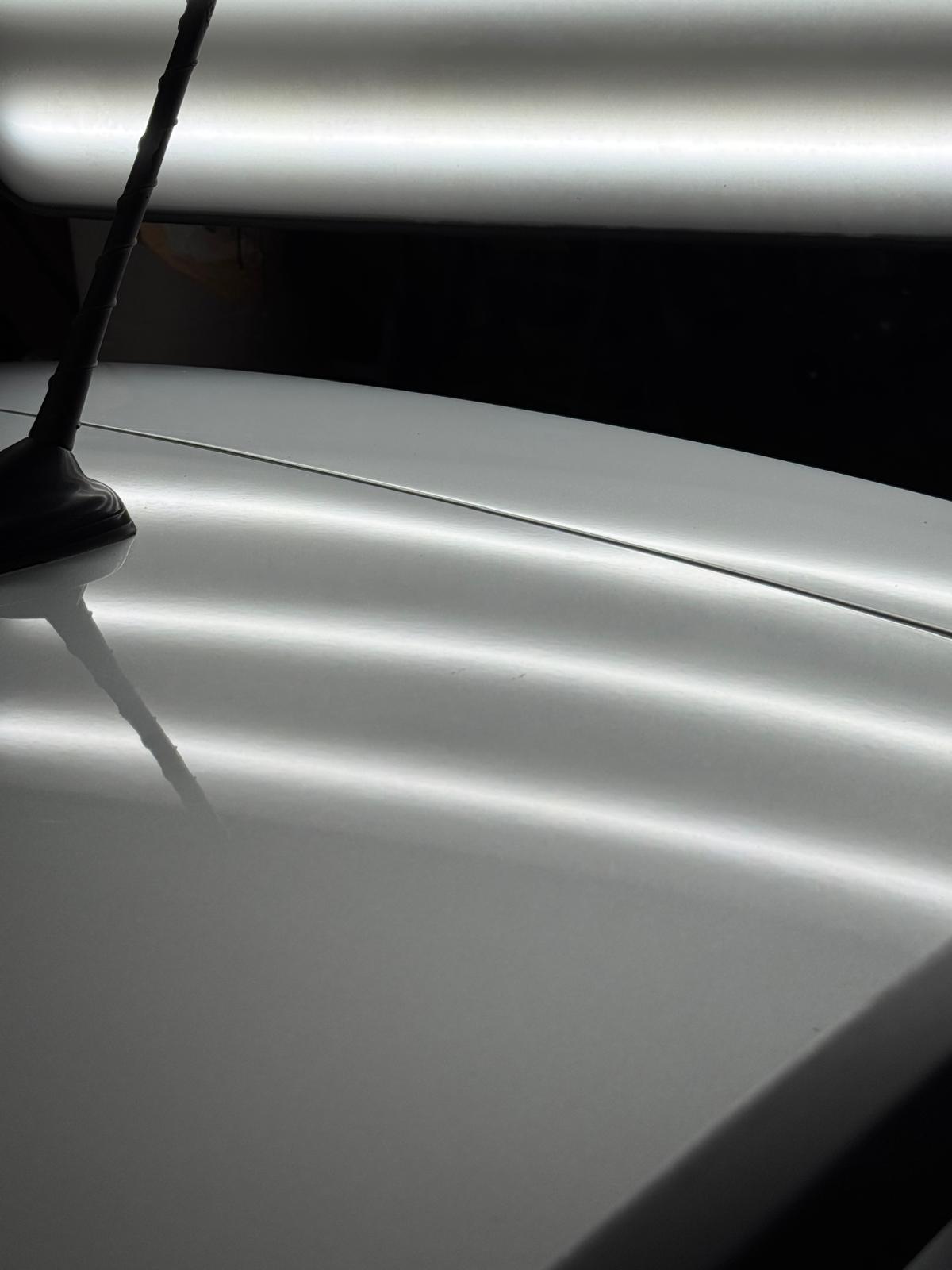 Perfekt reparierte Oberfläche - Nachher